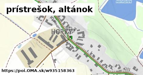 prístrešok, altánok