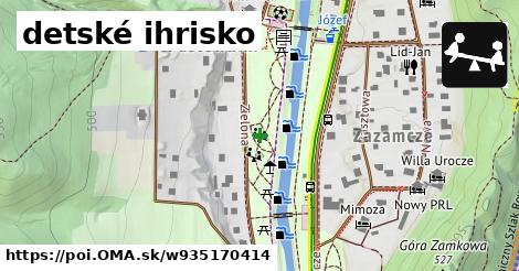 detské ihrisko