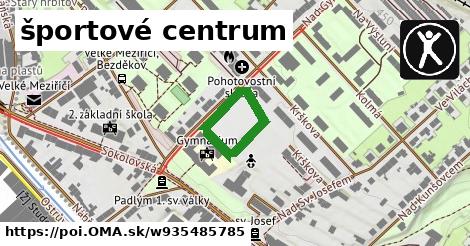 športové centrum