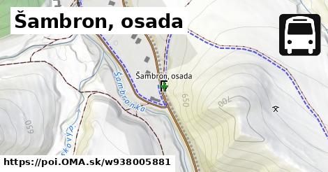 Šambron, osada