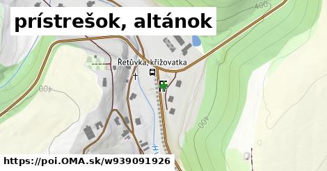 prístrešok, altánok