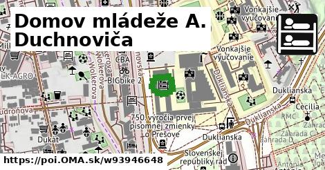 Domov mládeže A. Duchnoviča