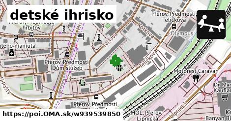 detské ihrisko