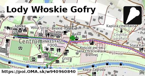 Lody Włoskie Gofry