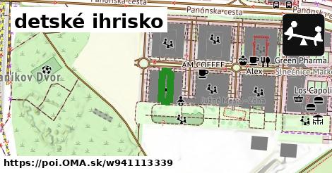 detské ihrisko