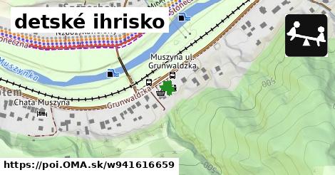 detské ihrisko