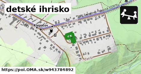 detské ihrisko