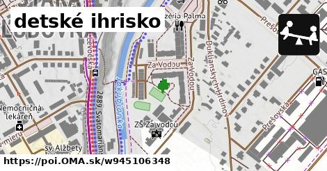 detské ihrisko