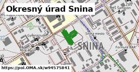 Okresný úrad Snina