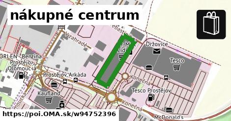 nákupné centrum