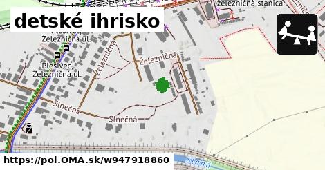 detské ihrisko