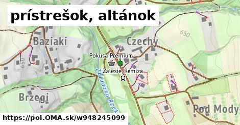 prístrešok, altánok