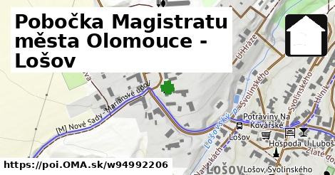 Pobočka Magistratu města Olomouce - Lošov