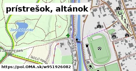 prístrešok, altánok