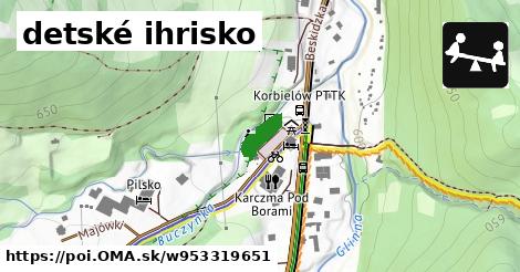 detské ihrisko