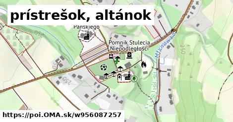 prístrešok, altánok