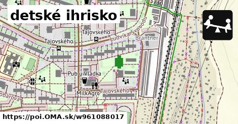 detské ihrisko