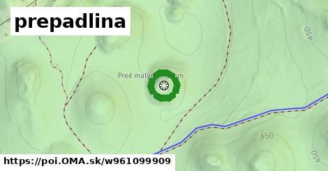 prepadlina