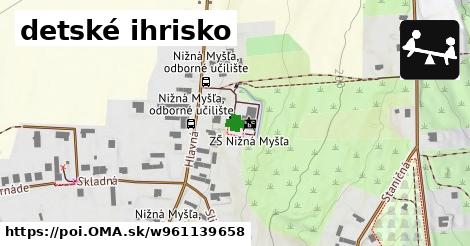 detské ihrisko