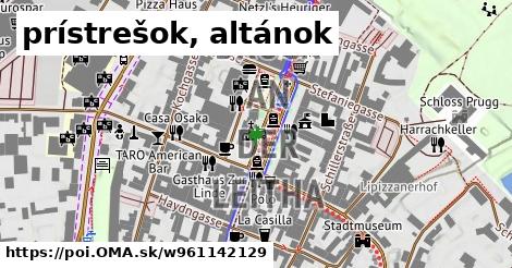 prístrešok, altánok