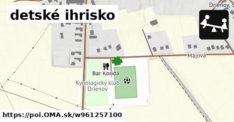 detské ihrisko