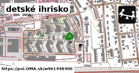 detské ihrisko