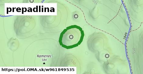 prepadlina