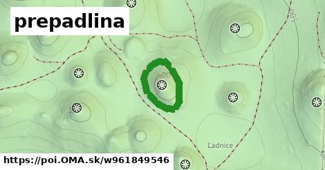 prepadlina