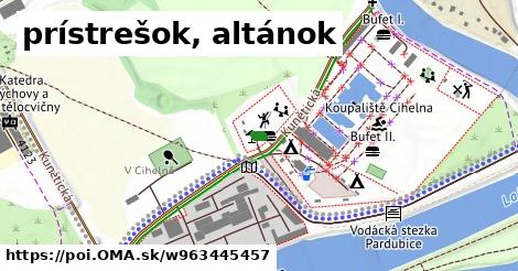 prístrešok, altánok