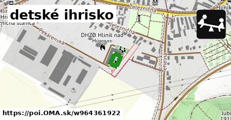 detské ihrisko