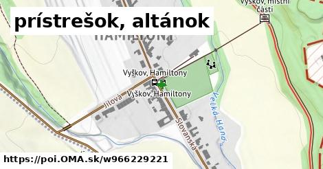 prístrešok, altánok