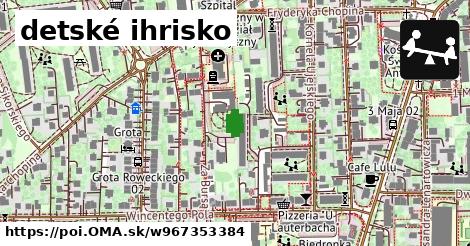 detské ihrisko