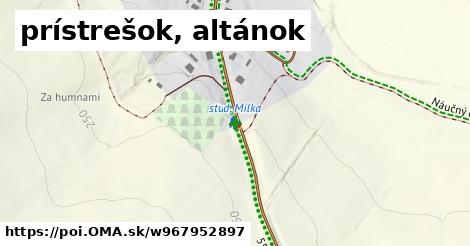 prístrešok, altánok