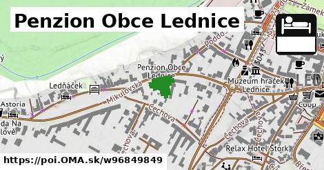 Penzion Obce Lednice