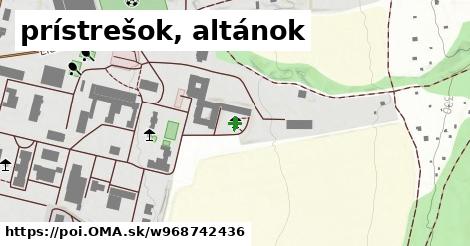 prístrešok, altánok