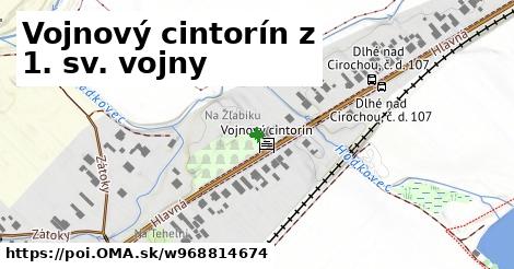 Vojnový cintorín z 1. sv. vojny