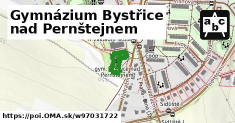 Gymnázium Bystřice nad Pernštejnem