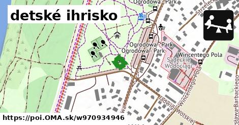 detské ihrisko