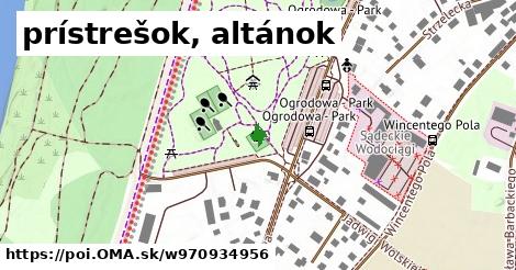 prístrešok, altánok