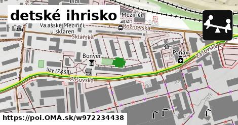 detské ihrisko