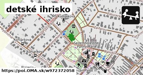 detské ihrisko