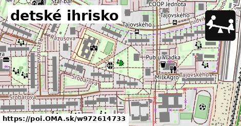 detské ihrisko