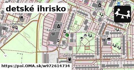 detské ihrisko