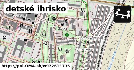 detské ihrisko