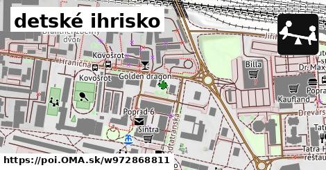 detské ihrisko