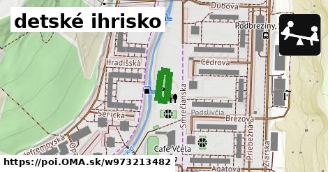 detské ihrisko