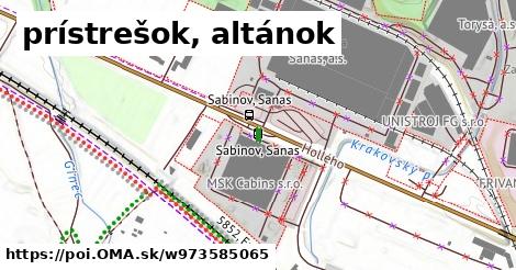 prístrešok, altánok