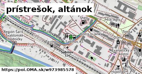 prístrešok, altánok