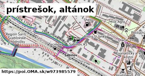 prístrešok, altánok