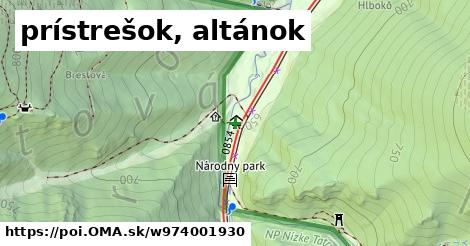 prístrešok, altánok